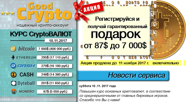 Лохотрон Good Crypto отзывы