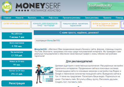 moneyserf.ru отзывы о сайте Moneyserf