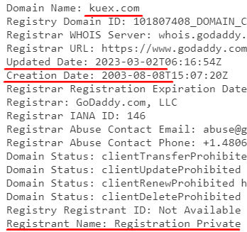 kuex.com проверка сайта
